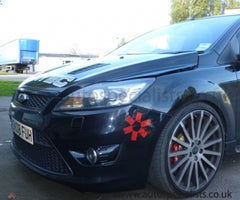 AutoSpecialists Bonnet Spacer Blocks for Focus MK2 - CuSToMod AutoSpecialists Bonnet Spacer Blocks for Focus MK2 - CuSToMod