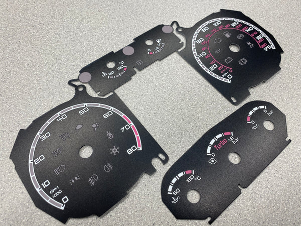 FL Plain style Dial card set