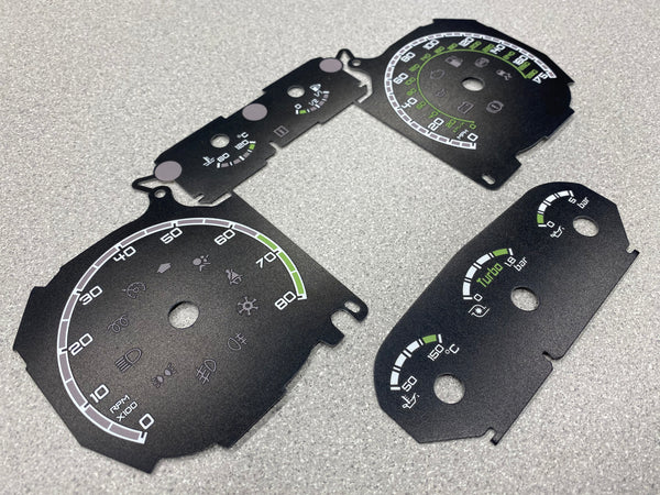FL Plain style Dial card set