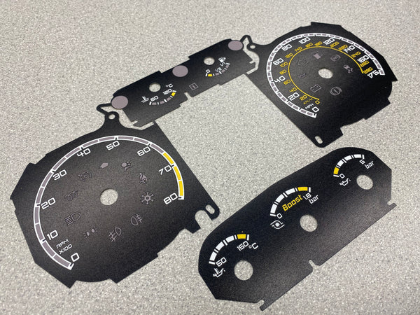 FL Plain style Dial card set