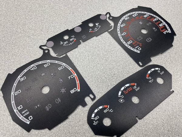 FL Plain style Dial card set