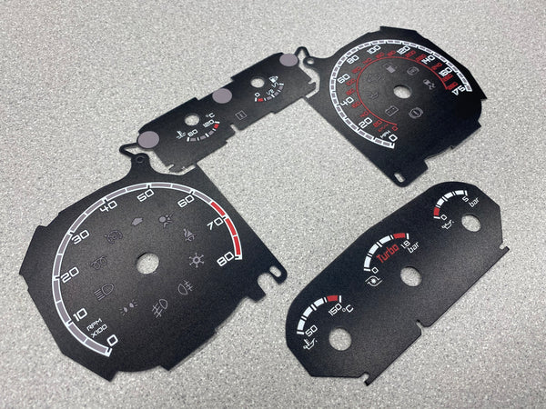 FL Plain style Dial card set