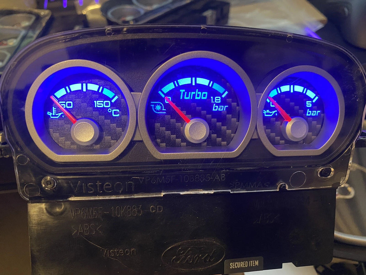 CuSToMod Focus Mk2 ST225 and RS 1.8-bar boost gauge