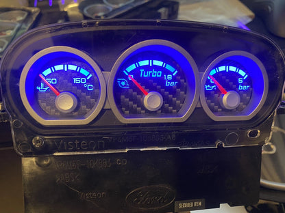 CuSToMod Focus Mk2 ST225 and RS 1.8-bar boost gauge