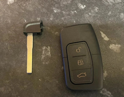Rear of seller-refurbished Ford Focus ST and RS keyless fob