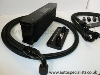 AIRTEC Focus Mk2 STRS Remote Oil Cooler Kit - Top Grille Mounted - CuSToMod