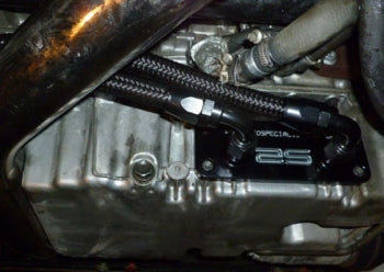 AIRTEC Focus Mk2 STRS Remote Oil Cooler Kit - Top Grille Mounted - CuSToMod