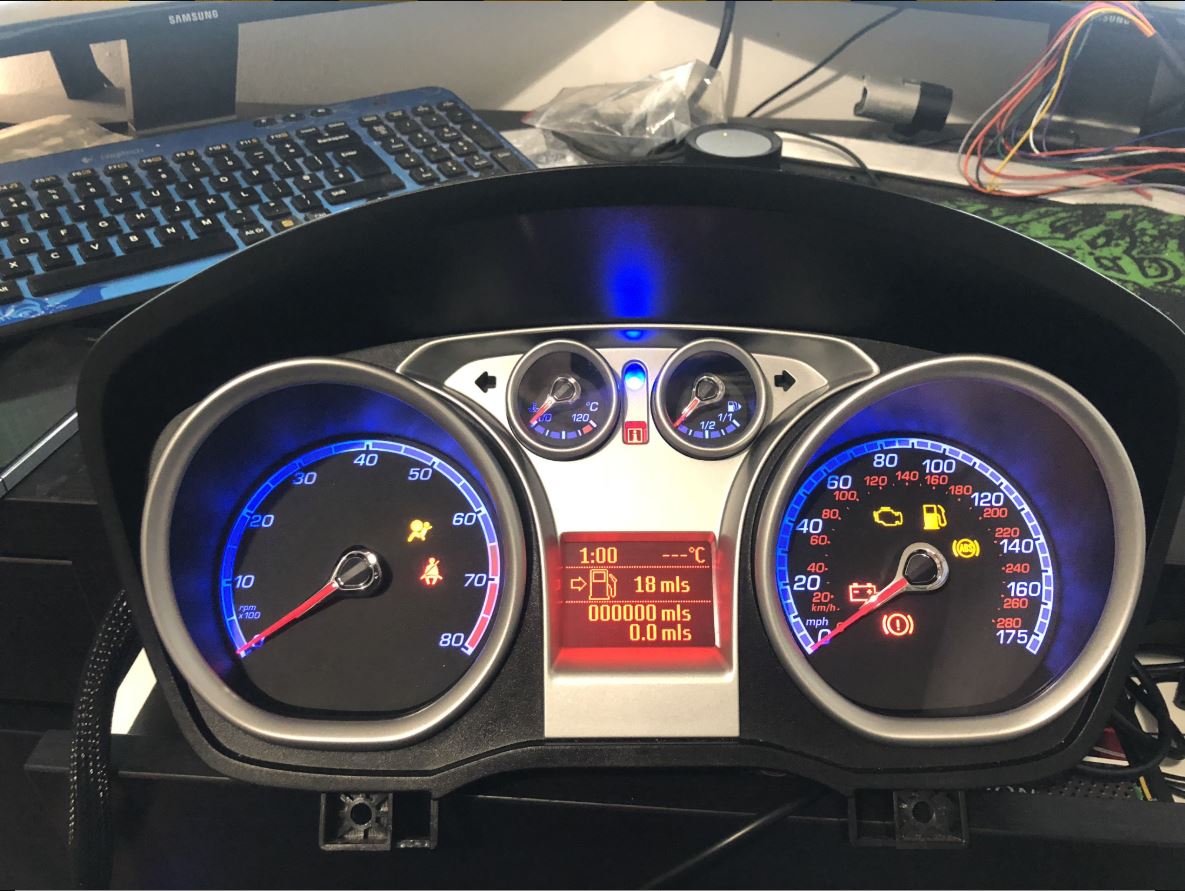 ST/RS Facelift Cluster / Clocks Programming into Pre-Facelift. Over internet - CuSToMod