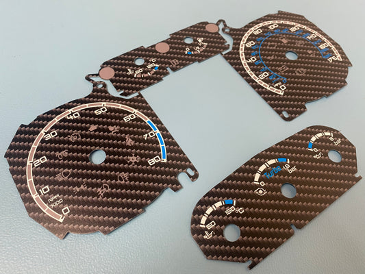 FL Carbon effect Dial card set - CuSToMod