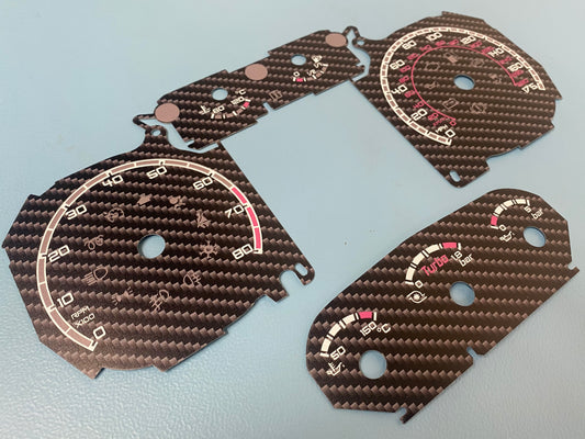 FL Carbon effect Dial card set - CuSToMod